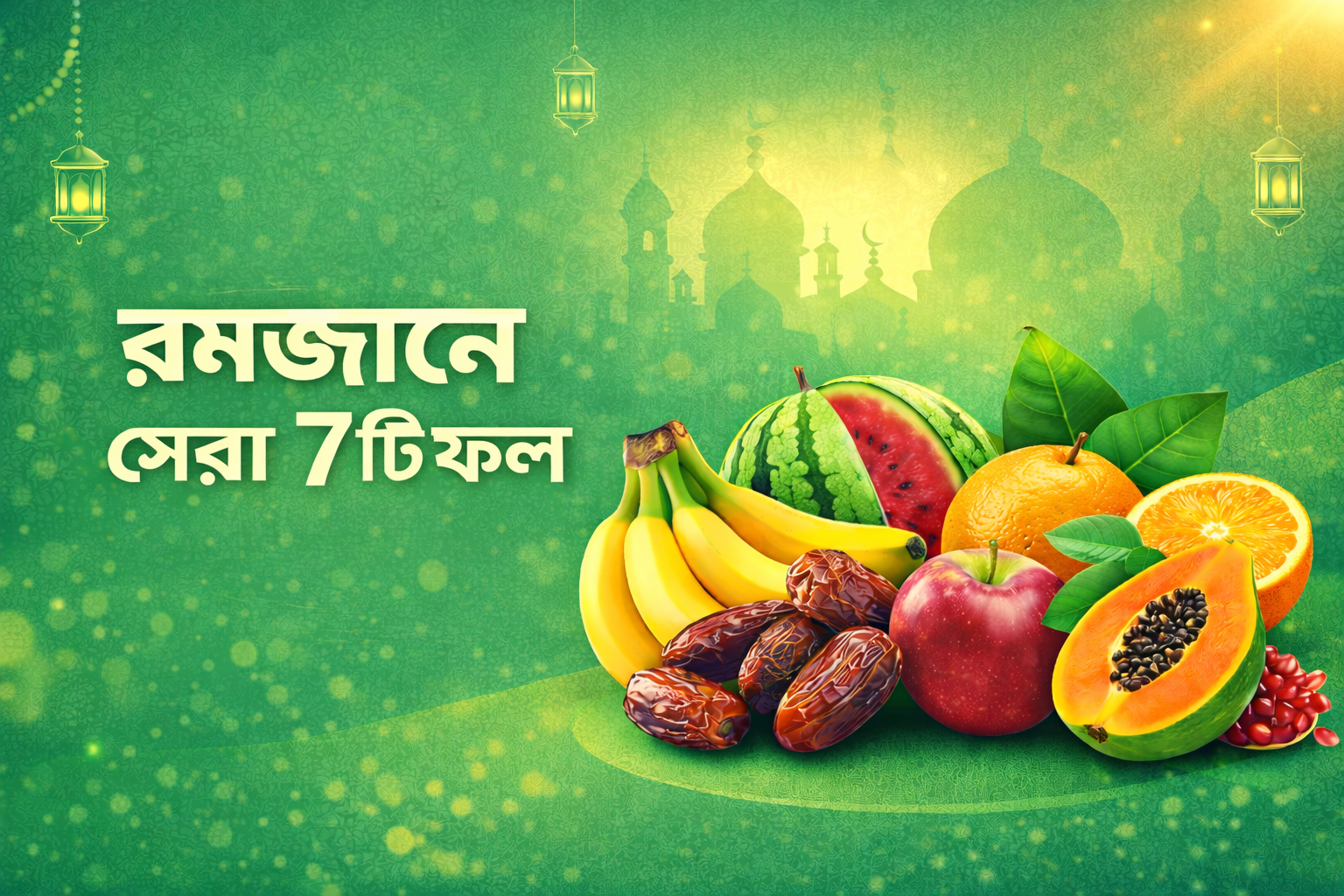 রমজানে কোন ফল খাওয়া ভালো